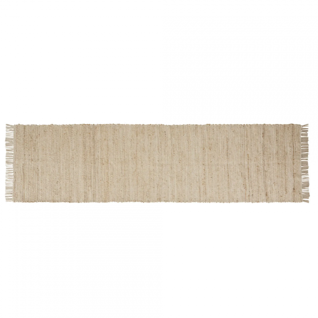 Tapis Jute Long Frange 80x300