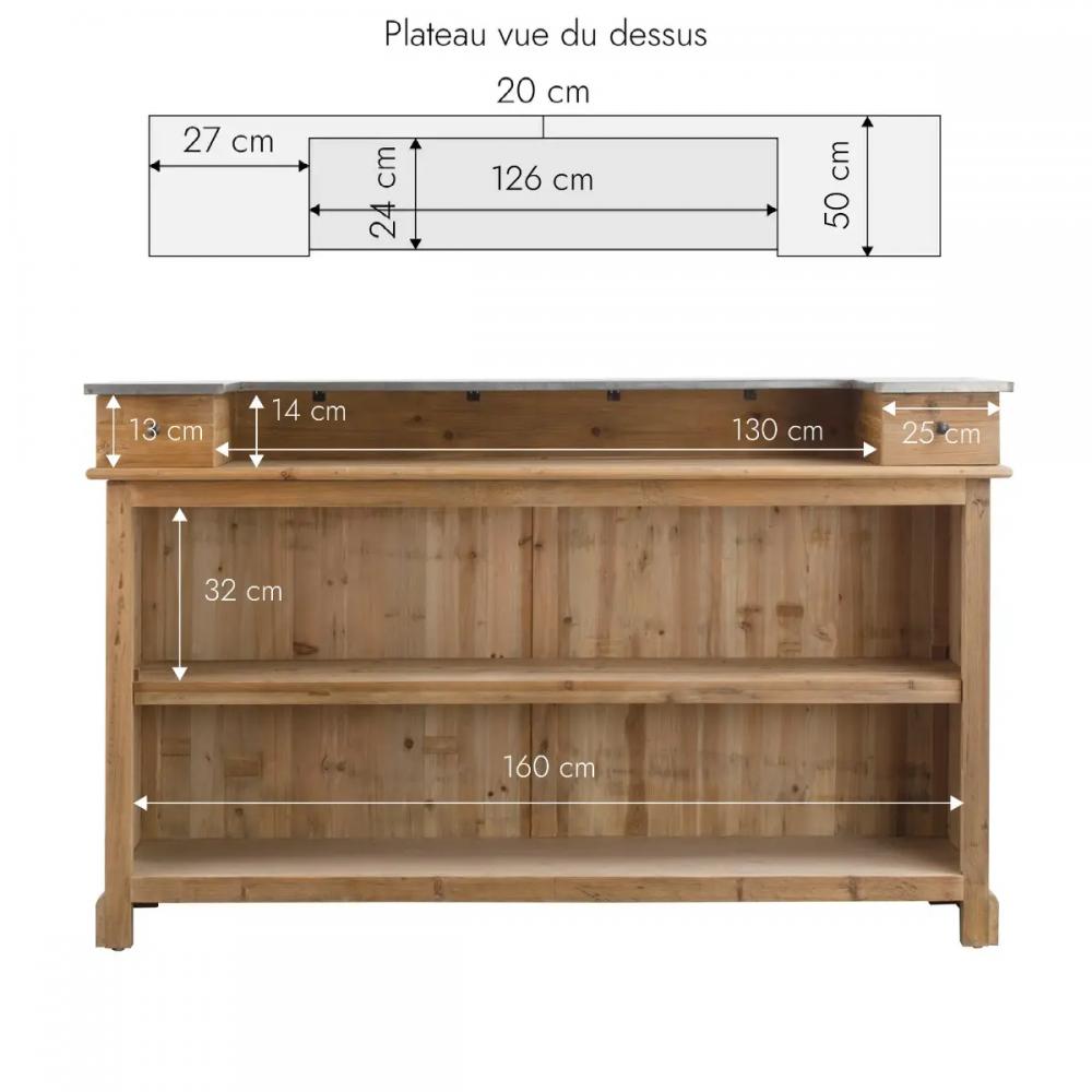 Bar 180cm De Taille 